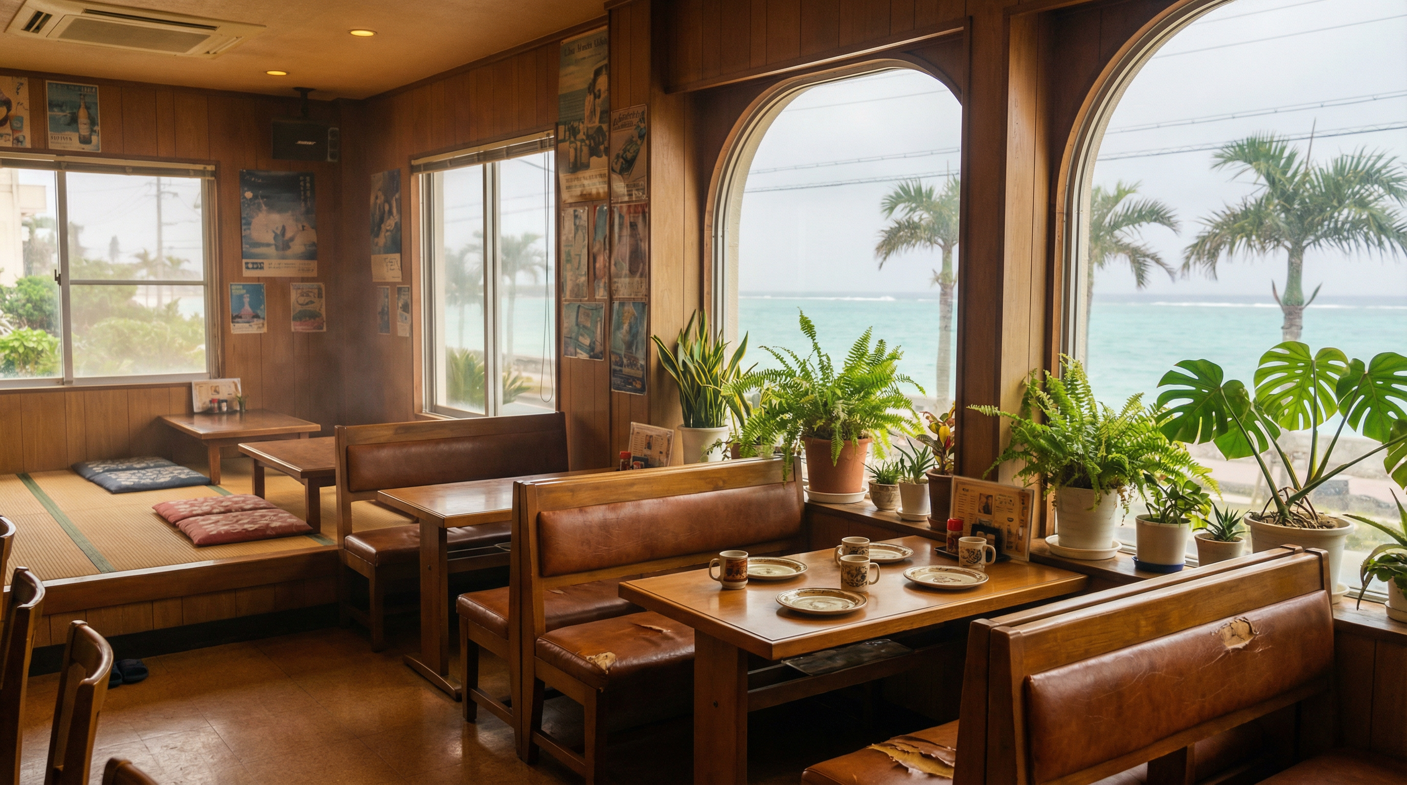 レストランハワイ店内